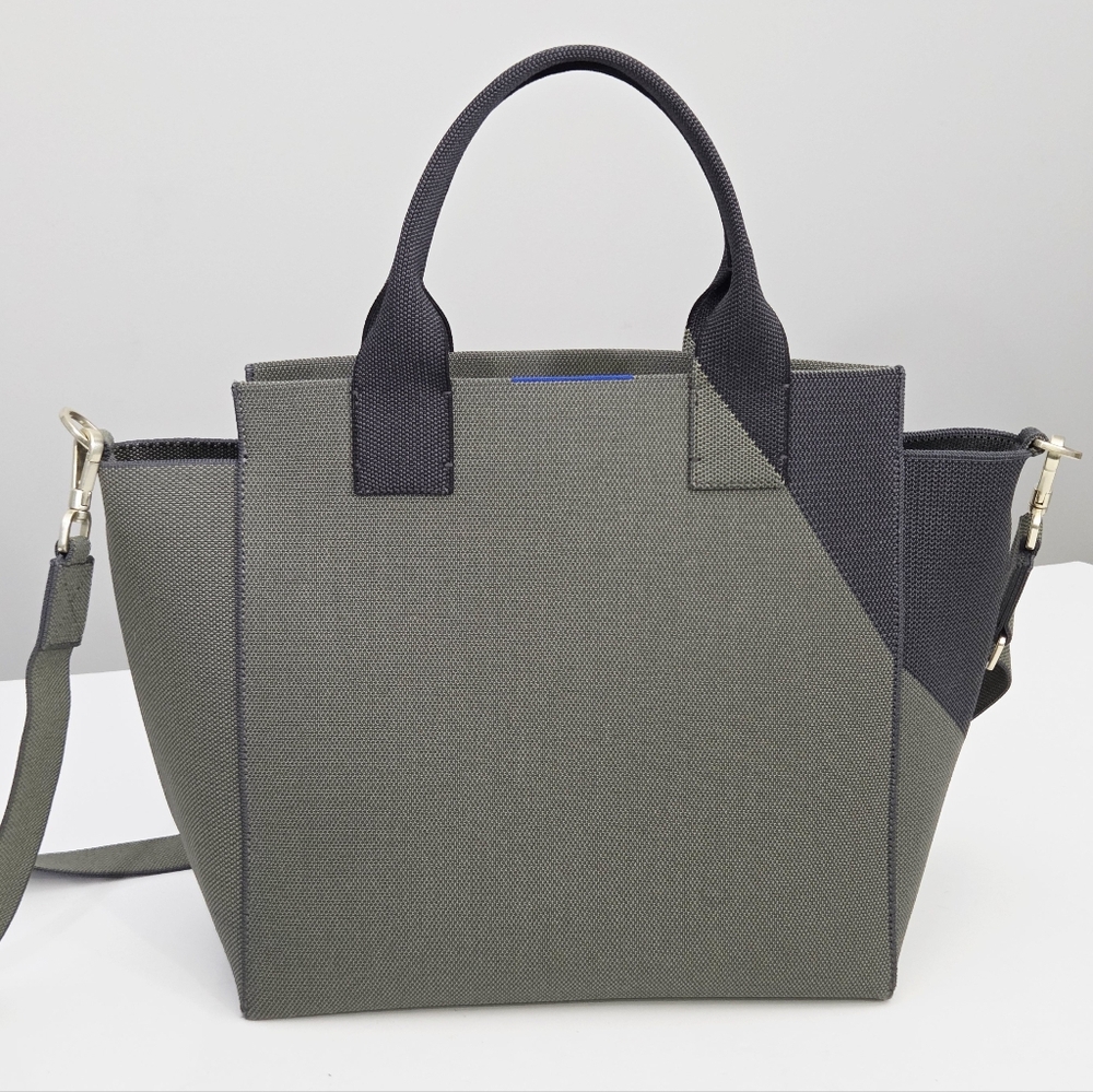 ROTHY'S THE HANDBAG SHOULDER BAG SATCHEL CROSSBODY BAG IN SAGE GREEN - Picture 3 of 10